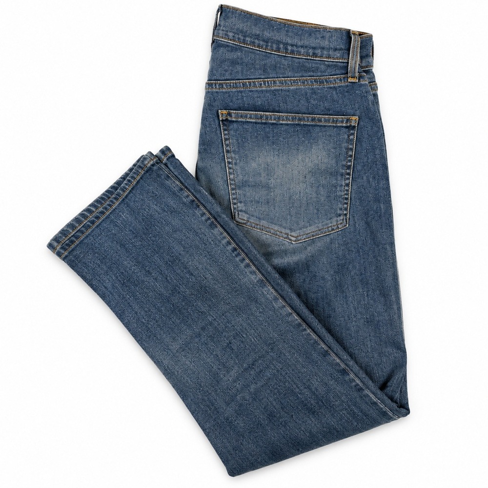 Veronica Beard Carly Kick Flare High Rise Jeans Womens 31 Blue Stretch Denim